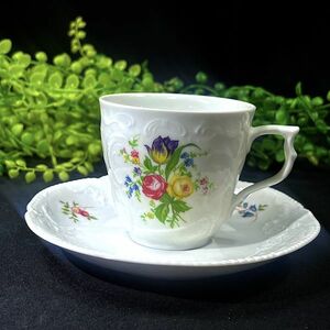 未使用品　Rosenthal ローゼンタール　クラシックローズ 　カップ&ソーサー　Classic Rose　