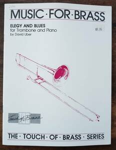  free shipping trombone musical score David *u- bar :ereji-* and * blues trombone & piano You bar 
