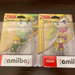 【新品】amiibo 風のタクト　ゼルダの伝説シリーズ リンクとゼルダ姫