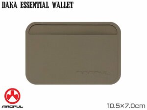 MAG0105　【正規品】Magpul DAKA Essential ウォレット[10.5cm×7.0cm] FDE