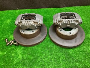 サバンナ　RX-7　RX7　FC3S　後期　純正　4POT　フロント　キャリパーローター　左右