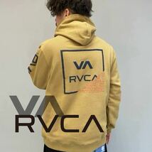 【RVCA】ストリート映えバツグンのデカロゴフーディ◎!!ルーカ 裏毛スウェット パーカー ビッグシルエット ロンハーマン取扱い_画像10