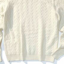 【ZANONE】BEIGE TURTLE NECK SWEATER ザノーネ 定価6.9万 バージンウールカシミヤ タートルネックセーター 伊製 ミドルゲージニット_画像5