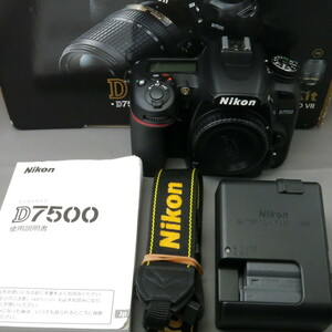 【新品同様】Nikonニコン　D7500　★NO.7909