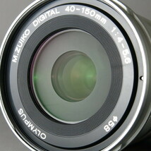 【美品】OLYMPUS(OM SYSTEM)オリンパス　M.ZUIKO DIGITAL40-150mmF4-5.6Rシルバー　マイクロフォーサーズ用★NO.7969_画像6