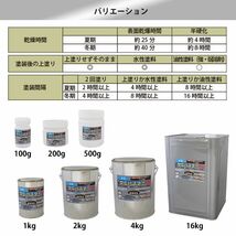 国産 水性 錆転換塗料 シルバー 超絶さびバスターPro 200g/水性塗料 サビ止め 1液 サビ転換 錆転換 ホールド 錆止め Z12_画像4