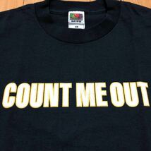 Count Me Out Tシャツ ハードコア NYHC Hardcore Cro mags Bad Brains Minor Threat Black Flag Madball Agnostic Front sxe youth crew_画像1