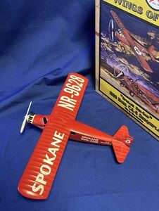 ★極美品 WINGS OF TEXACO The Spokane Sun-God 金属製模型 レシプロ機 プロペラ機 エアレース 複葉機