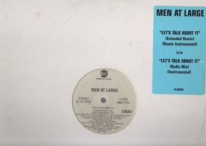 【廃盤12inch】Men At Large / Let's Talk About It