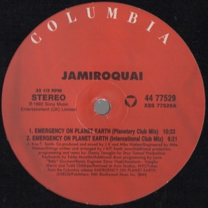 【廃盤12inch】JAMIROQUAI / EMERGENCY ON PLANET EARTH