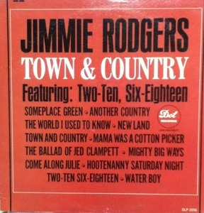 【廃盤LP】Jimmie Rodgers / Town & Country