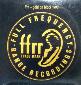 【廃盤LP】V.A. / FFRR - Gold On Black 1990