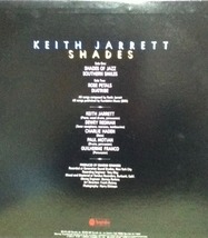 【廃盤LP】Keith Jarrett / Shades_画像2