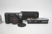 【1-15】 Canon キャノン コンパクトフィルムカメラ まとめ AF35 ML オートボーイスーパー 1:1.9 40mm Autoboy 120 11OED 現状品 電化製品_画像3