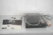 【1-95】 SONY ソニー レコードプレーヤー ターンテーブル ステレオ PS-X600 取扱説明書付 オーディオ機器 音響機器 電化製品_画像1
