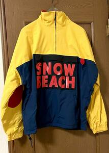 復刻 POLO RALPH LAUREN SNOW BEACH JACKET ラルフローレン スノービーチ プルオーバー イエローマルチ