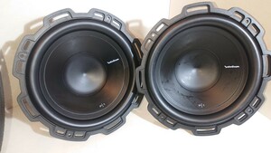  Rockford subwoofer 2 piece set 