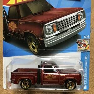 53. 1978 DODGE LI'L RED EXPRESS TRUCK, 2024年Cアソート　べーシックカー【ホットウィール】 同梱可　