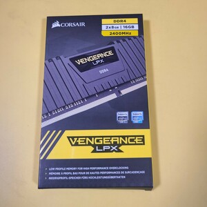 A-9★コルセア　Corsair Vengeance LPX DDR4 CMK16GX4M2A2400C14 DDR4 16GB (8GB×2枚 ) PC メモリ 送料185円～★