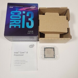 A-19 ☆★Intel Core i3-8100 LGA1151 CPU インテル 箱付き☆★