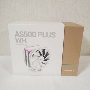 A-36☆★DEEPCOOL AS500 PLUS WH CPUクーラー　ディープクール★☆★