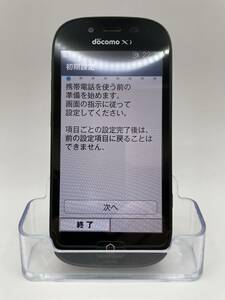 (KT020318)【爆速発送・土日発送可】　らくらくスマートフォン　3　ブラック　利用制限　〇　１円スタート　8GB　【キャリア・docomo】