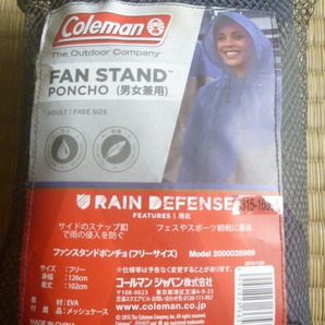 Coleman/コールマン PONCHO/ポンチョ 新品の画像1