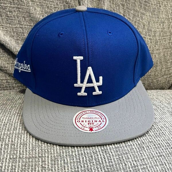 Los Angels Dodgers mitchell and ness スナップバック