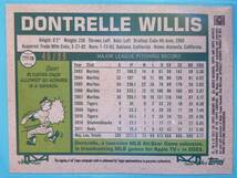 【99シリ】2023 Topps Archives Fan Favorites Autographs Dontrelle Willis Auto ドントレル・ウィリス 直筆サインカード 46/99_画像2