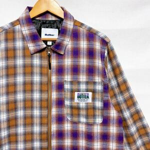 Butter Goods Patchwork Plaid Overshirt バターグッズ シャツ