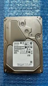 東芝製 HDD 8TB MN05ACA800 131時間（中古）