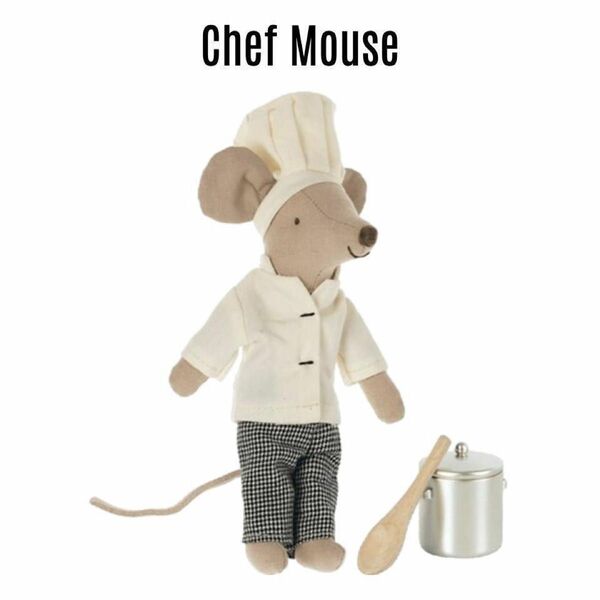 【Maileg】Chef Mouse シェフマウス