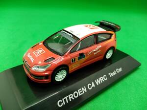 1/64　RALLY CAR　ラリーカー　シトロエン　C4 WRC Test Car　ミニカー　 