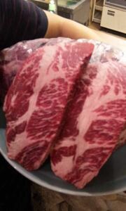 ... cow thickness cut . roast steak 500g.3 sheets .1500g ^_^/ vacuum pack.!