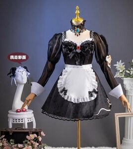 xd746実物撮影 IdentityV 第五人格 アイデンティティ5 赤髪の魔女 スカーレット 祭司 フィオナ・ジルマン コスプレ衣装 ※パニエ付き