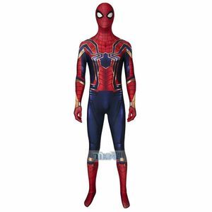 cox584工場直販 スパイダーマン Spider-Man ノー・ウェイ・ホーム アイアン・スパイダー 全身タイツ コスプレ衣装