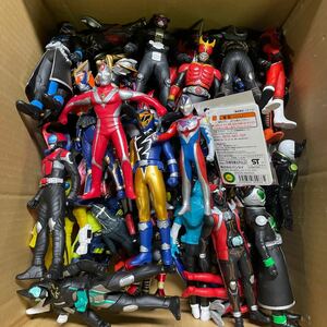 【1円スタート】 ウルトラマン 仮面ライダー 戦隊もの etc… ソフビ フィギュア 大量 まとめ売り 60体セット