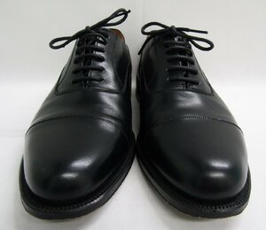 良品 42nd Royal Highland ストレートチップ 7 1/2 42nd ロイヤルハイランド ビジネス ドレスレザー シューズ ブラック 黒 靴