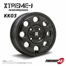 4本セット XTREME-J KK03 15x4.5J 4/100 +45 SBK TOYO OPEN COUNTRY R/T 165/65R15 ホワイトレター 軽自動車 ハスラー 軽トラ 軽バン_画像2