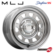 4本セット MLJ DAYTONA SS 16x6.5J 6/139.7 +45 CR YOKOHAMA PARADA PA03 215/65R16 ホワイトレター NV350 キャラバン_画像2