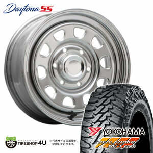 4本セット MLJ DAYTONA SS 16x6.5J 6/139.7 +45 CR YOKOHAMA GEOLANDAR M/T G003 215/70R16 NV350 キャラバン