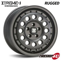 4本セット XTREME-J RUGGED 16x6.5J 5/100 +38 GBK TOYO OPEN COUNTRY A/T EX 205/65R16 ホワイトレター ライズ ロッキー ハイブリッド_画像2