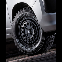 4本セット XTREME-J RUGGED 16x6.5J 5/114.3 +32 GBK BFGoodrich All-Terrain T/A KO2 215/70R16 ホワイトレター デリカD5_画像5