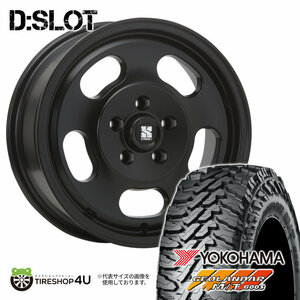 4本セット XTREME-J D:SLOT Dスロット 16x6.5J 5/114.3 +30 SBK ジオランダー M/T G003 225/70R16 デリカD5 など