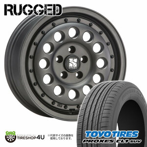 4本セット XTREME-J RUGGED 16x6.5J 5/100 +38 GBK TOYO トーヨー プロクセス CL1SUV 195/65R16 低燃費 ライズ ロッキー ハイブリッド