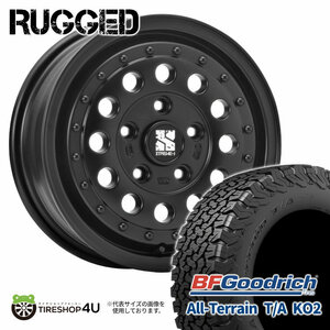 4本セット XTREME-J RUGGED 16x6.5J 5/100 +38 SBK BFG オールテレーン T/A KO2 215/65R16 BL ライズハイブリッド