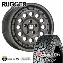 4本セット XTREME-J RUGGED 16x6.5J 5/114.3 +32 GBK ジオランダー X-AT G016 215/70R16 BL デリカD5_画像1