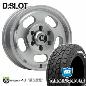 4本セット XTREME-J D:SLOT Dスロット 16x6.5J 6/139.7 +38 PL MONSTA モンスタ テレーングリッパー A/T 215/70R16 WL ハイエース200