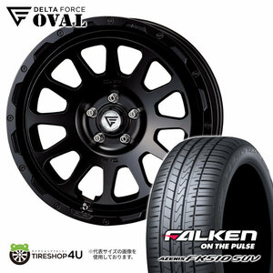 4本セット OVAL デルタフォースオーバル 20x9.0J 5/130 +25 SBK ファルケン FK510 SUV 275/50R20 ベンツ Gクラス W463