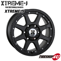 4本セット XTREME-J エクストリームJ 18x8.0J 6/139.7 +25 FBK LIONHART ライオンハート LH-TEN LH10 265/60R18 ハイラックス プラド_画像2